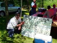 Jerry Meinzinger's name goes in the 1st-place spot --- and ended up staying there in 2008!